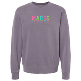 Embroidered Tasseled 'Margs' Cozy Crew from United Monograms