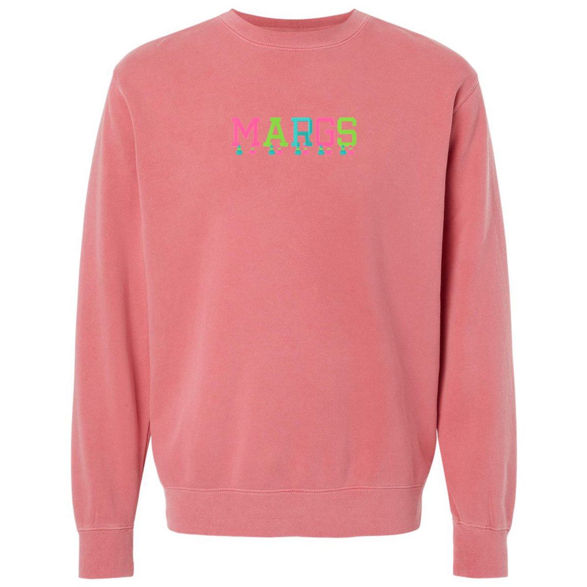 Embroidered Tasseled 'Margs' Cozy Crew from United Monograms