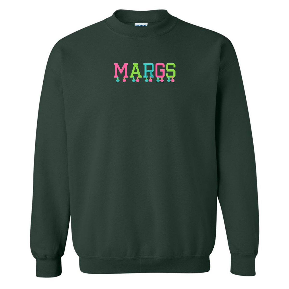 Embroidered Tasseled 'Margs' Sweatshirt from United Monograms