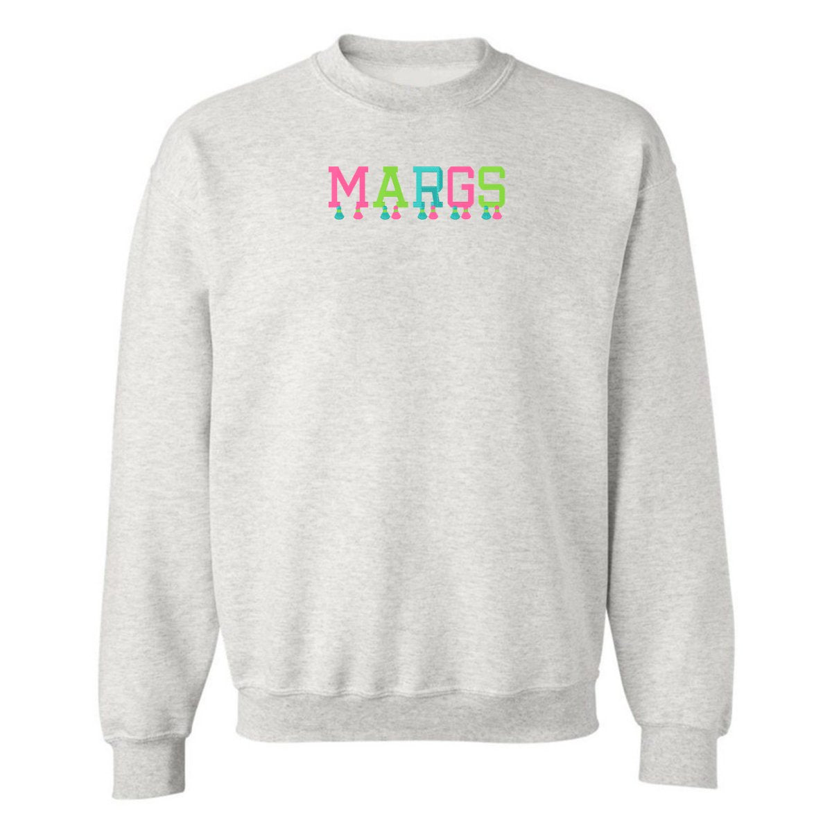 Embroidered Tasseled 'Margs' Sweatshirt from United Monograms