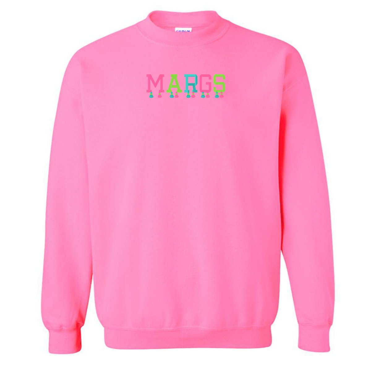 Embroidered Tasseled 'Margs' Sweatshirt from United Monograms