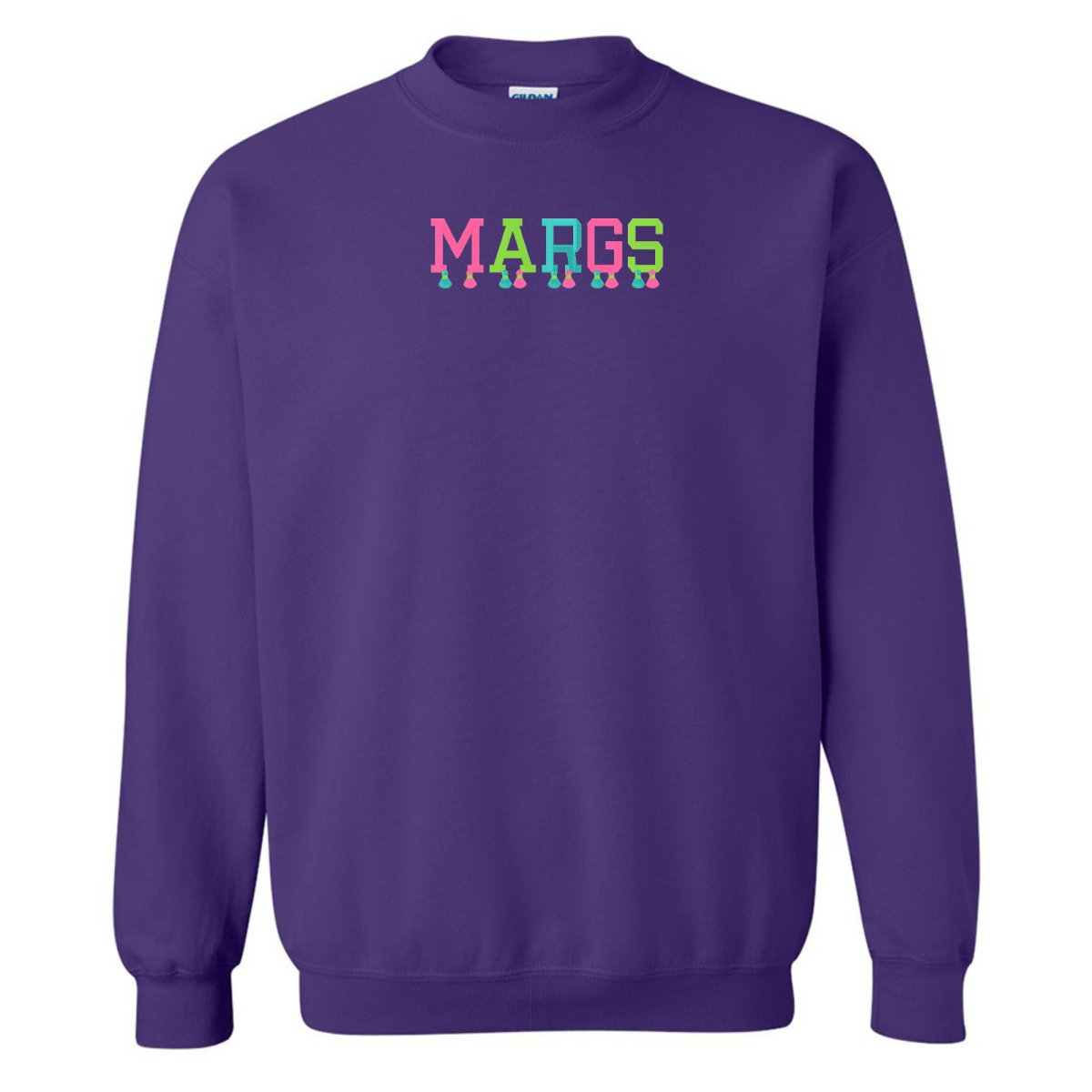 Embroidered Tasseled 'Margs' Sweatshirt from United Monograms