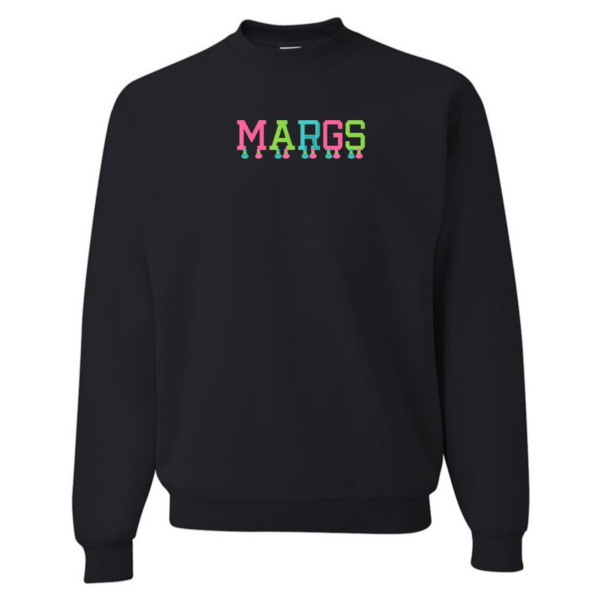Embroidered Tasseled 'Margs' Sweatshirt from United Monograms