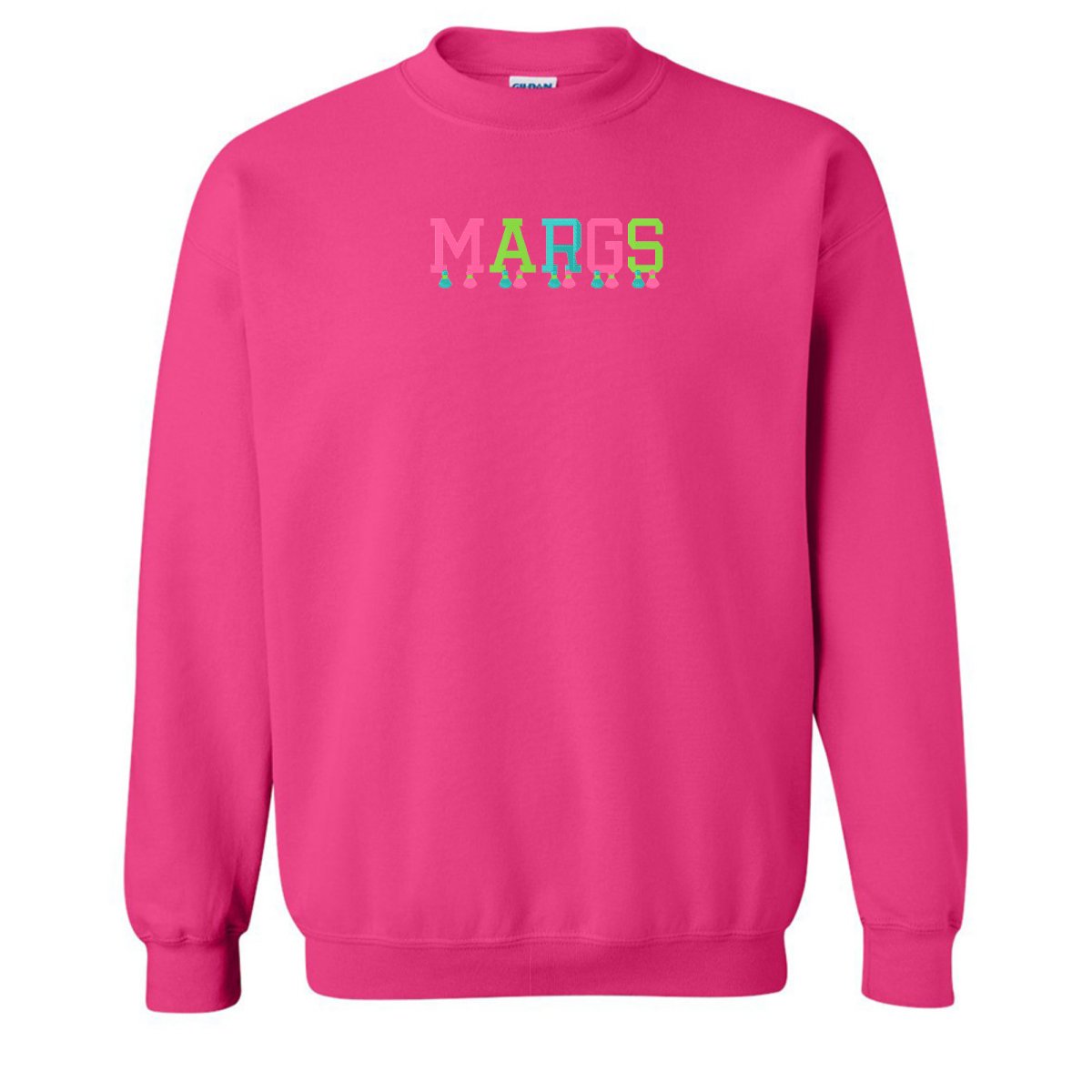 Embroidered Tasseled 'Margs' Sweatshirt from United Monograms
