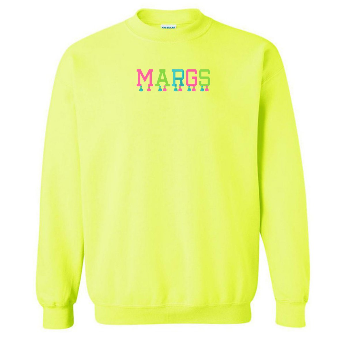 Embroidered Tasseled 'Margs' Sweatshirt from United Monograms