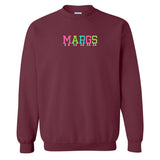Embroidered Tasseled 'Margs' Sweatshirt from United Monograms