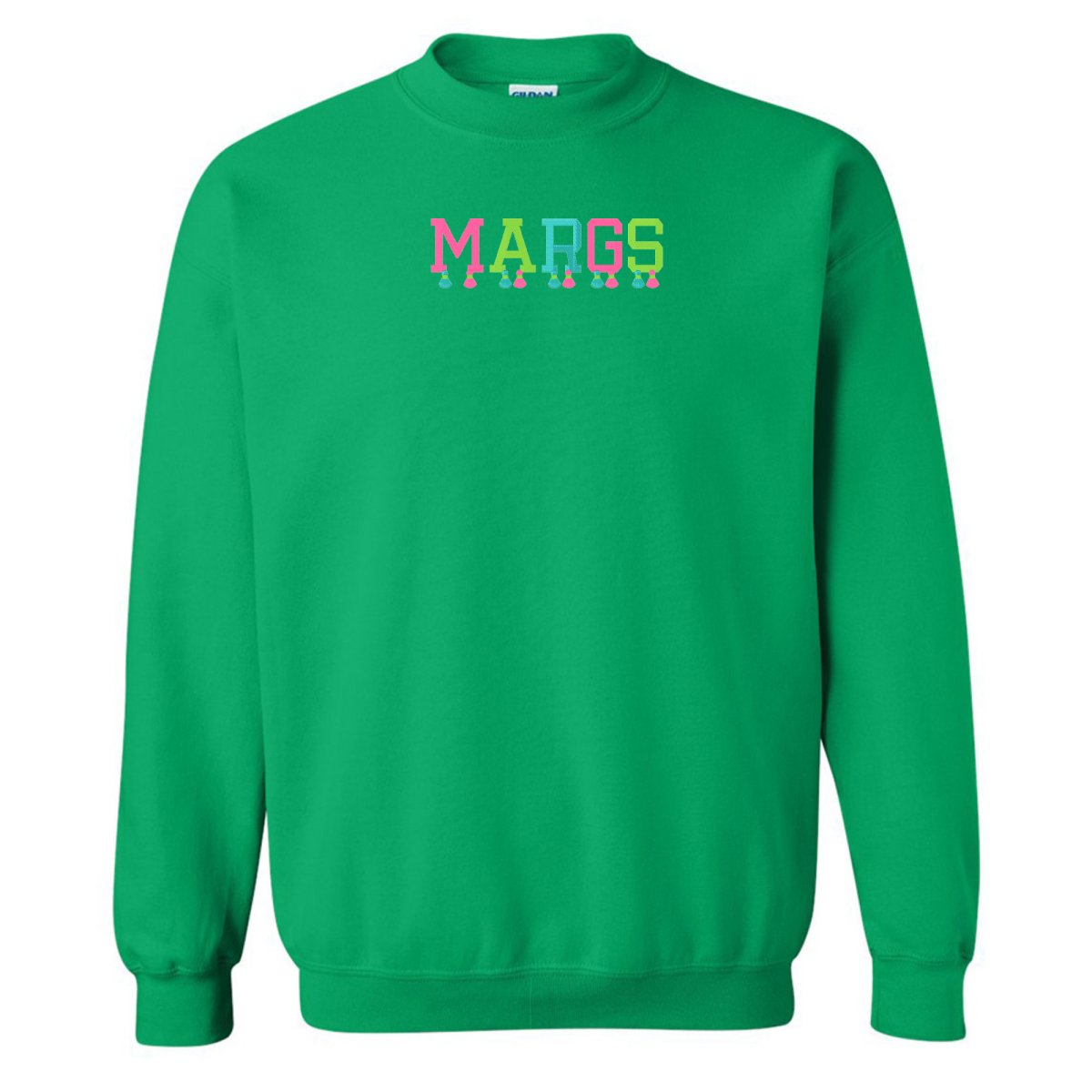 Embroidered Tasseled 'Margs' Sweatshirt from United Monograms
