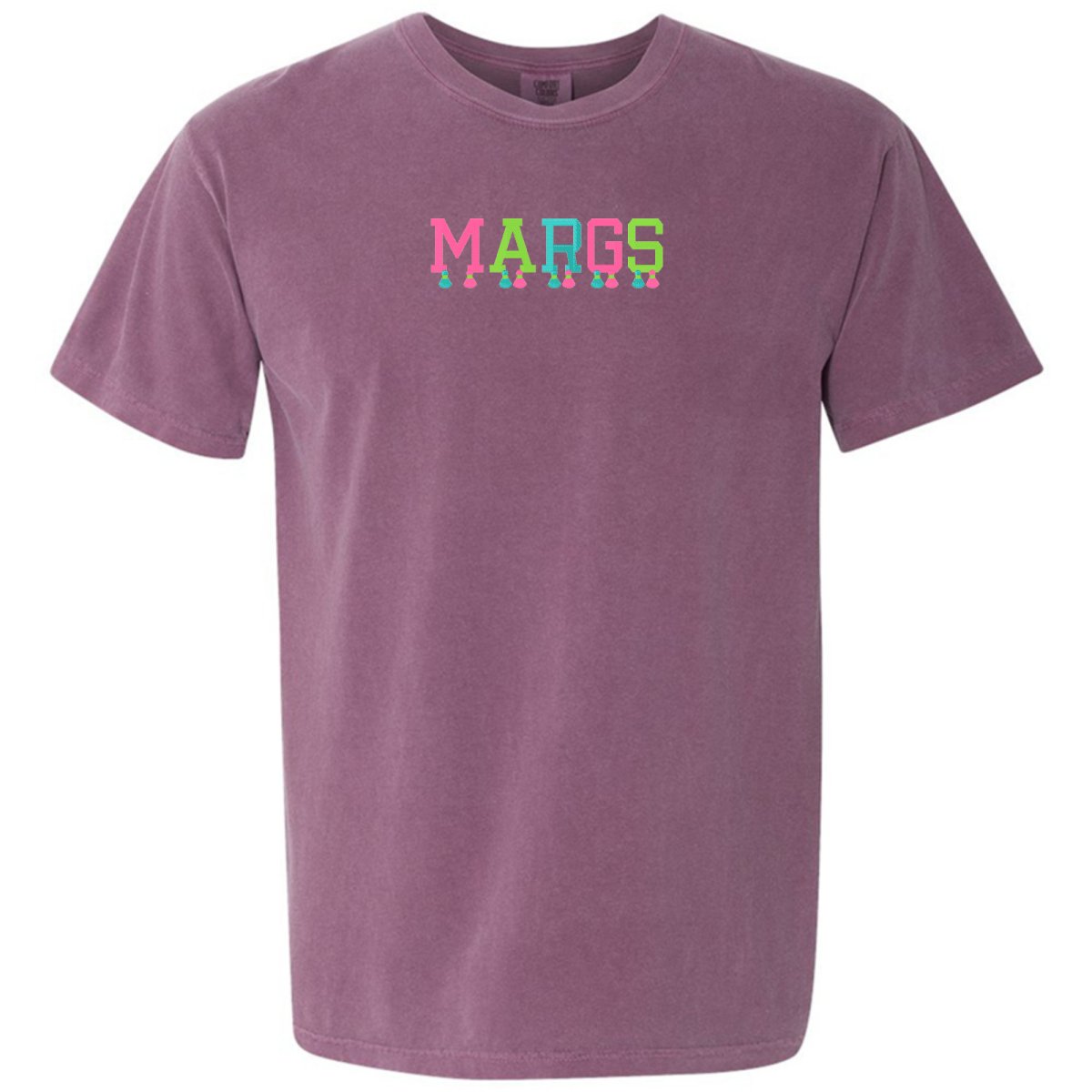 Embroidered Tasseled 'Margs' T-Shirt from United Monograms