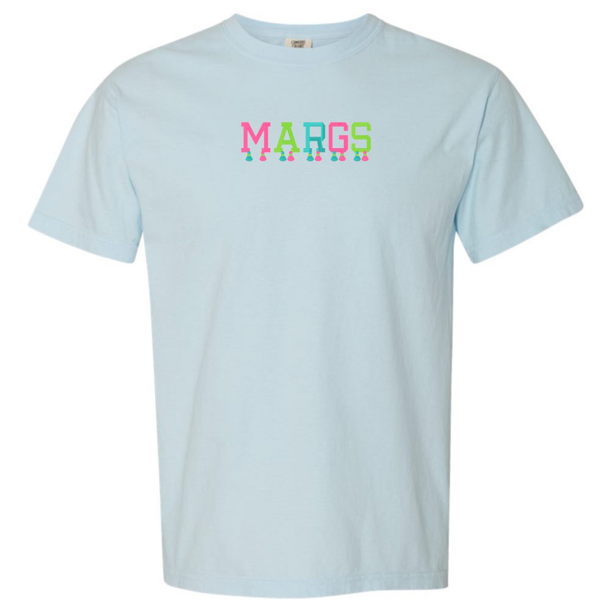 Embroidered Tasseled 'Margs' T-Shirt from United Monograms