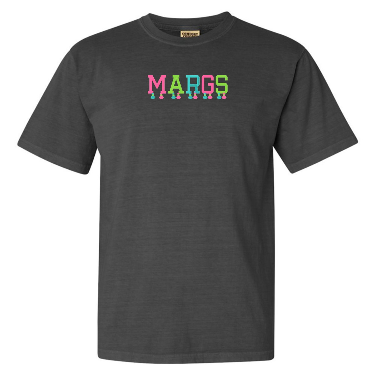 Embroidered Tasseled 'Margs' T-Shirt from United Monograms