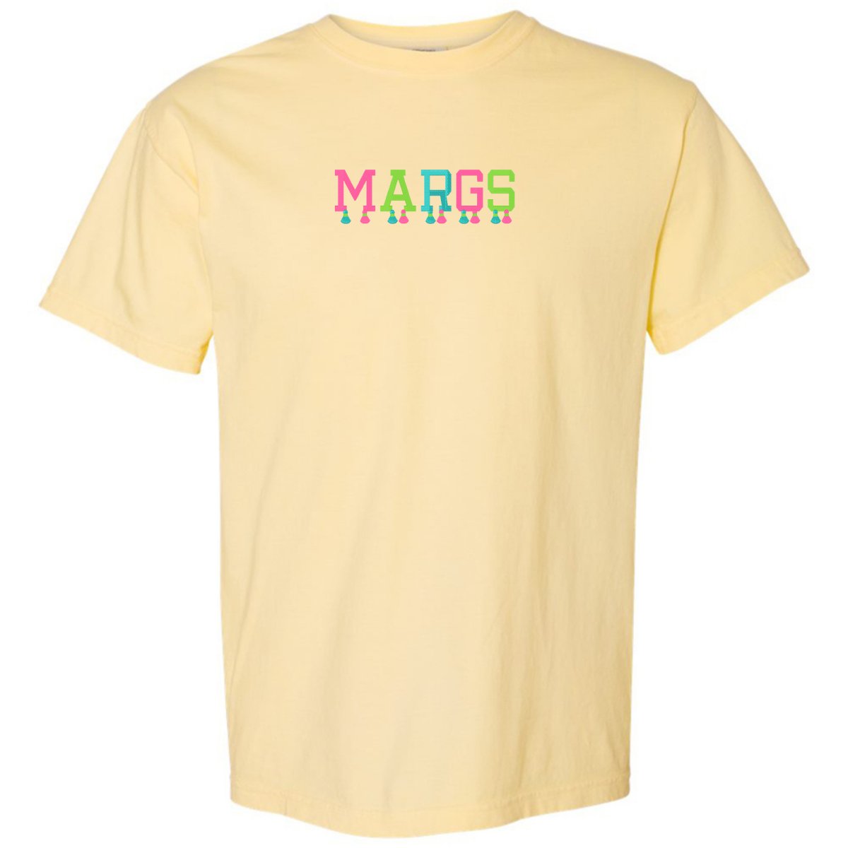 Embroidered Tasseled 'Margs' T-Shirt from United Monograms