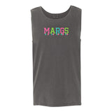Embroidered Tasseled 'Margs' Tank Top from United Monograms