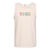 Embroidered Tasseled 'Margs' Tank Top from United Monograms