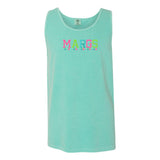 Embroidered Tasseled 'Margs' Tank Top from United Monograms