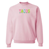 Embroidered Tasseled 'Tacos' Sweatshirt from United Monograms