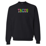 Embroidered Tasseled 'Tacos' Sweatshirt from United Monograms