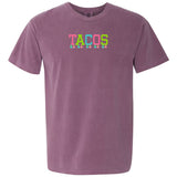 Embroidered Tasseled 'Tacos' T-Shirt from United Monograms