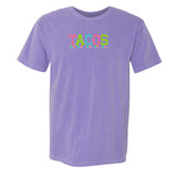 Embroidered Tasseled 'Tacos' T-Shirt from United Monograms