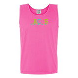Embroidered Tasseled 'Tacos' Tank Top from United Monograms