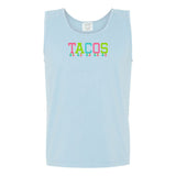 Embroidered Tasseled 'Tacos' Tank Top from United Monograms