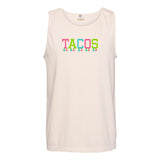 Embroidered Tasseled 'Tacos' Tank Top from United Monograms