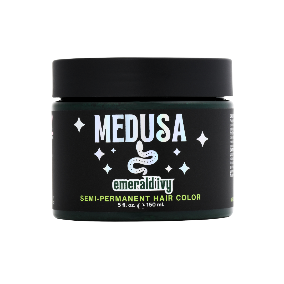 Medusa Hair Color - Emerald Ivy from Medusa's Makeup