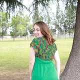Emerald Pools Bolero Jacket Crochet Pattern from Darn Good Yarn