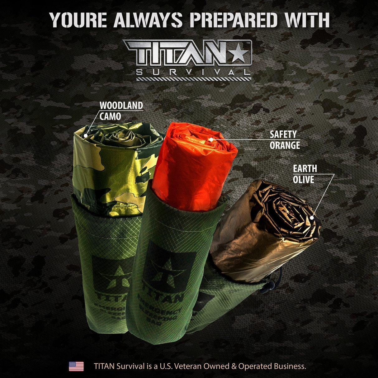 Emergency Sleeping Bags from TITAN Survival