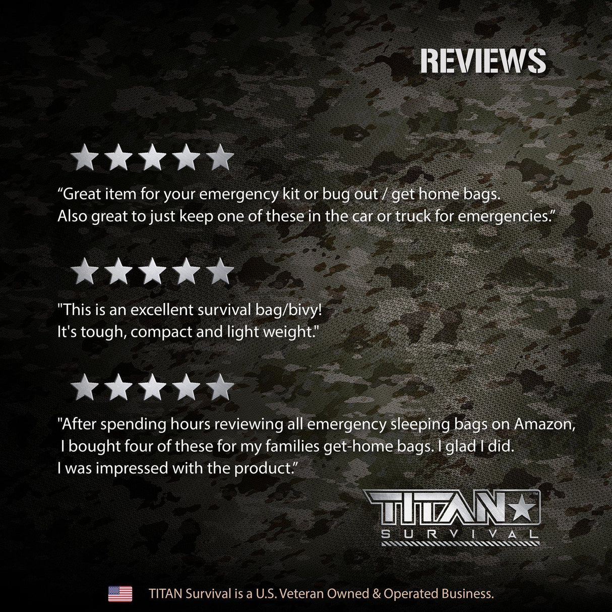 Emergency Sleeping Bags from TITAN Survival