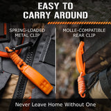 Emergency Whistles, 2-PACK from TITAN Survival