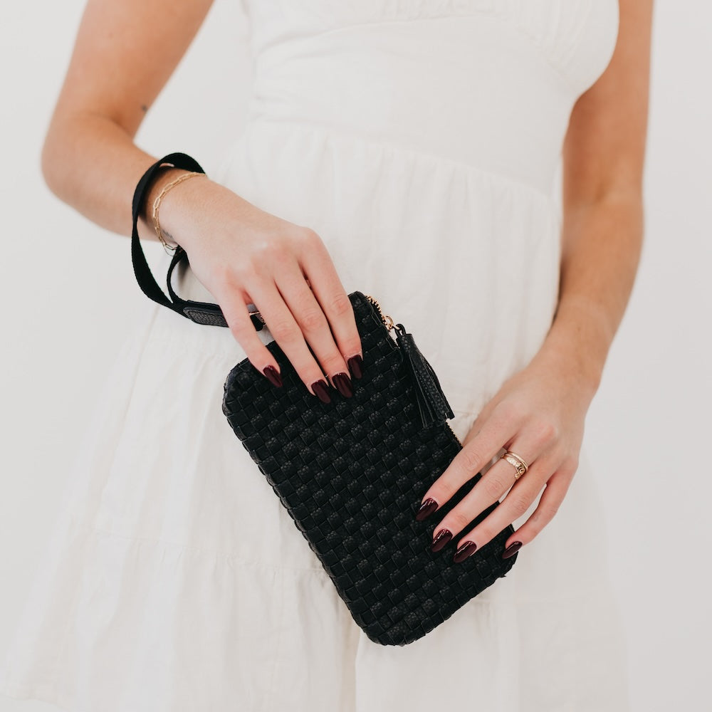 Emma Woven Clutch Wristlet from Pretty Simple