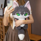 Kawaii Emotion Wolf Plush Toy - Cute Stuffed Wolf Doll from Kawaii Stop