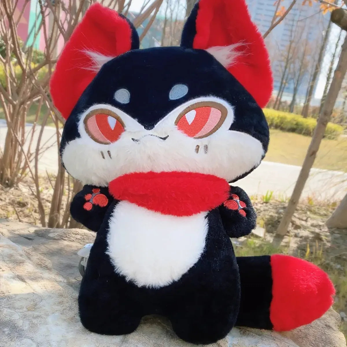 Kawaii Emotion Wolf Plush Toy - Cute Stuffed Wolf Doll from Kawaii Stop