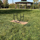 Oval Shaped Metal Log Holder from VITAHOME DESIGN LLC
