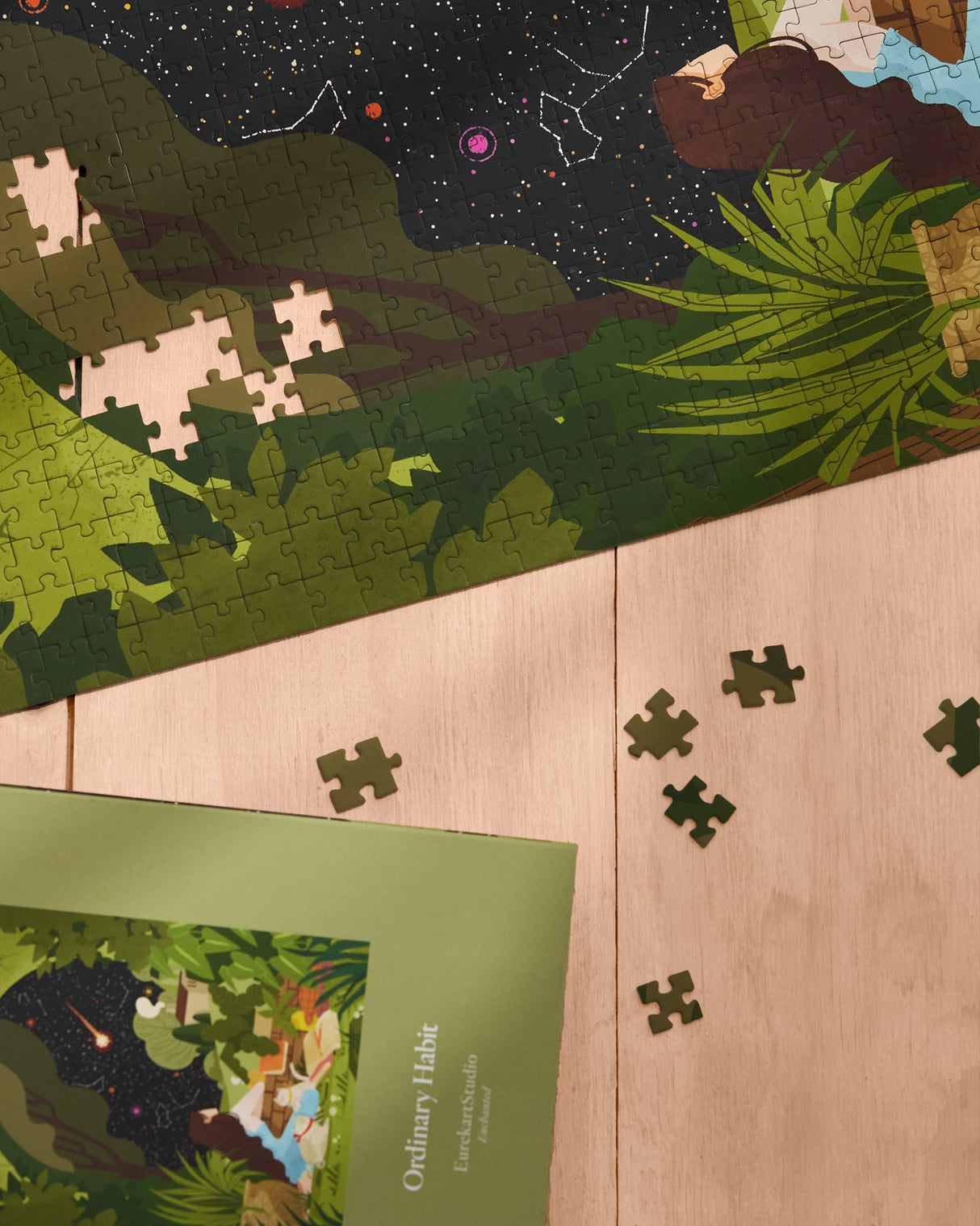 Enchanted Puzzle from Ordinary Habit