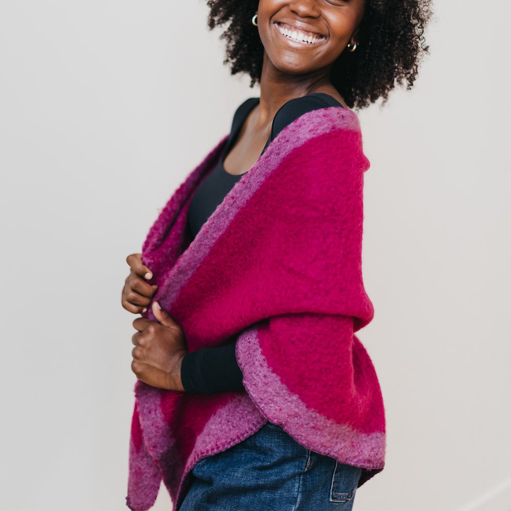 Endless Two Tone Scarf from Pretty Simple