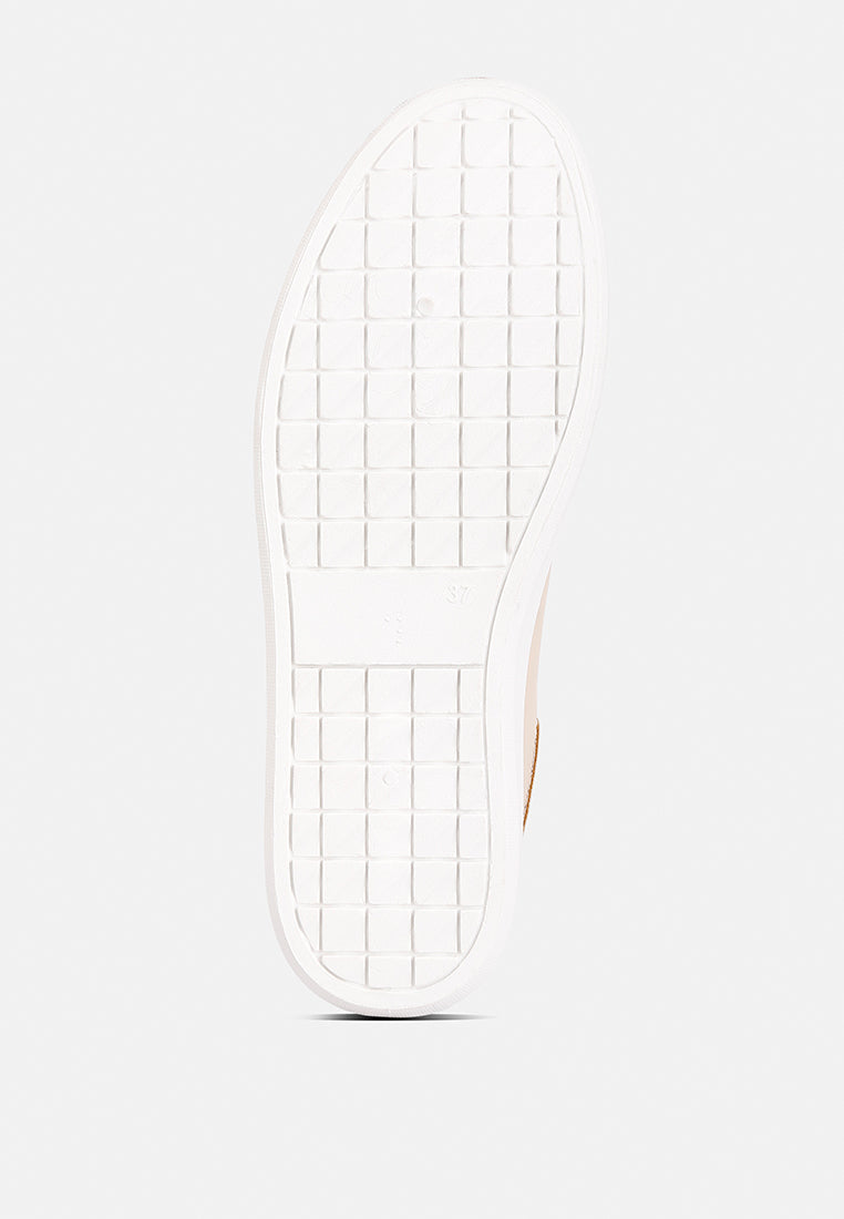 Enora Comfortable Lace Up Sneakers from London Rag International