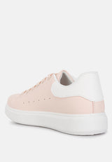 Enora Comfortable Lace Up Sneakers from London Rag International