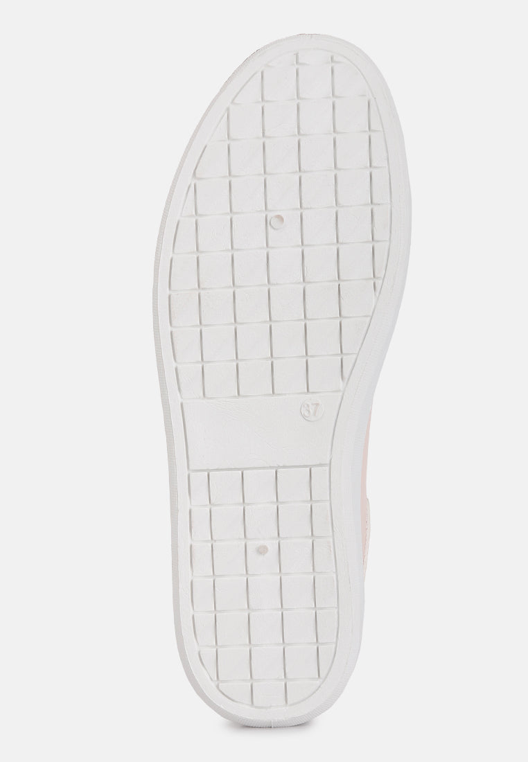Enora Comfortable Lace Up Sneakers from London Rag International