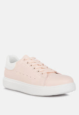 Enora Comfortable Lace Up Sneakers from London Rag International