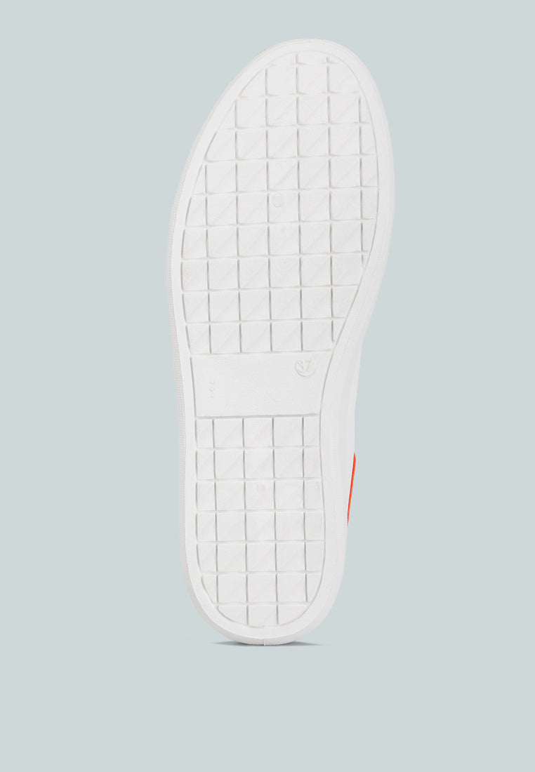 Enora Comfortable Lace Up Sneakers from London Rag International