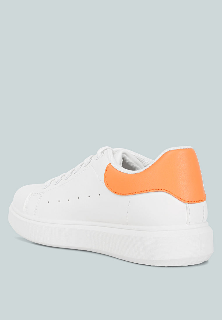 Enora Comfortable Lace Up Sneakers from London Rag International