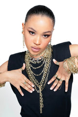 Enzo Double Layer Necklace from eklexic