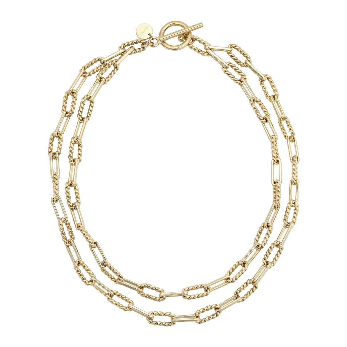 Enzo Double Layer Necklace from eklexic