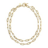 Enzo Double Layer Necklace from eklexic