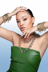 Enzo Toggle Chain Bracelet from eklexic
