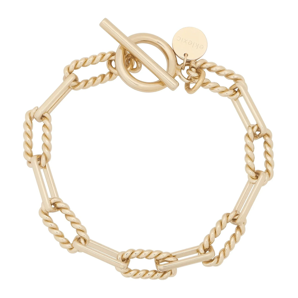 Enzo Toggle Chain Bracelet from eklexic