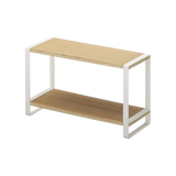Two-Tier Riser - Steel + Wood from Yamazaki Home