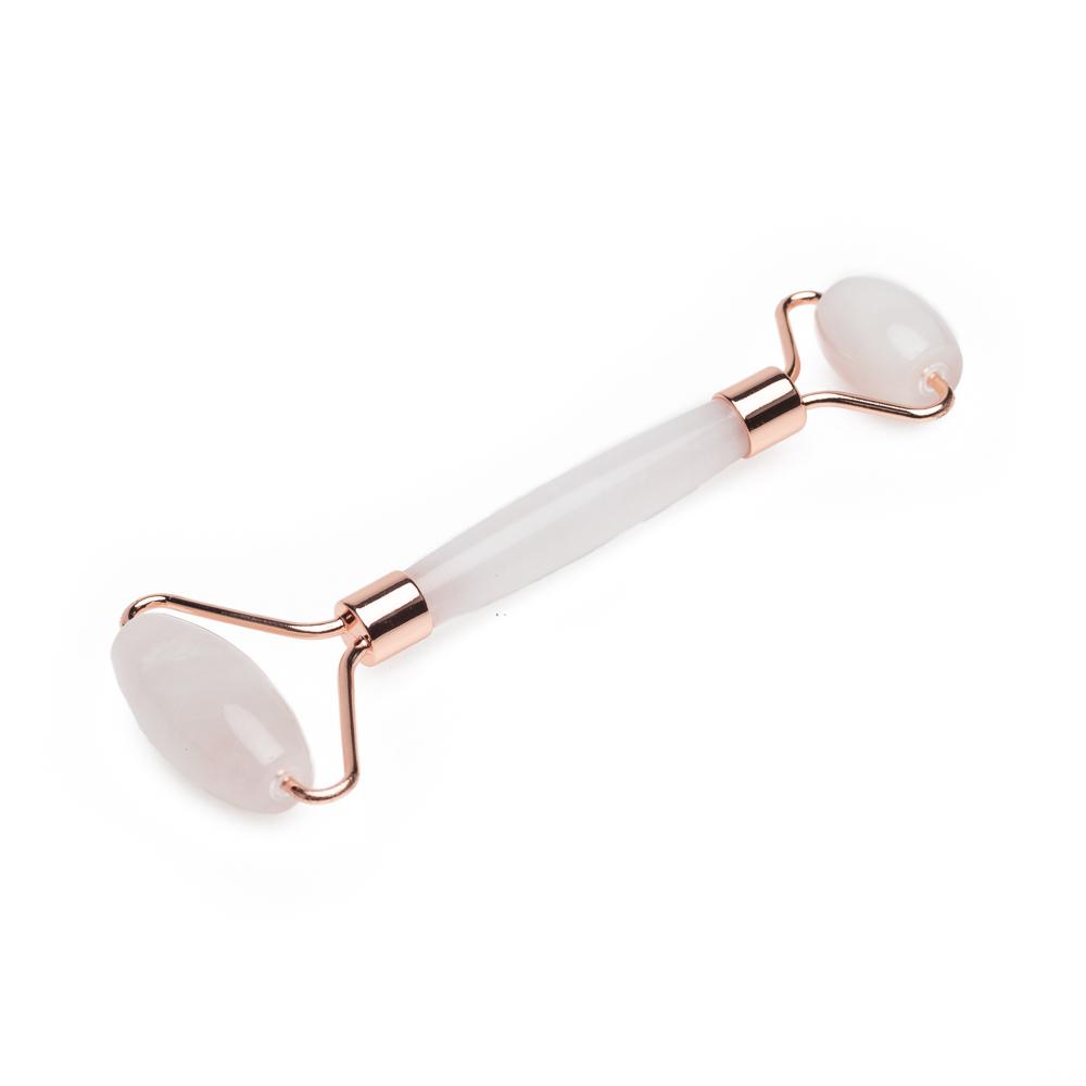 Genuine Rose Quartz Roller - Massage for Skin Tightening and Firming from Epilynx Skincare and Cosmetics