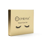 Natural False Eyelashes - No Glue Black Eyeliner and Lashes Kit from Epilynx Skincare and Cosmetics